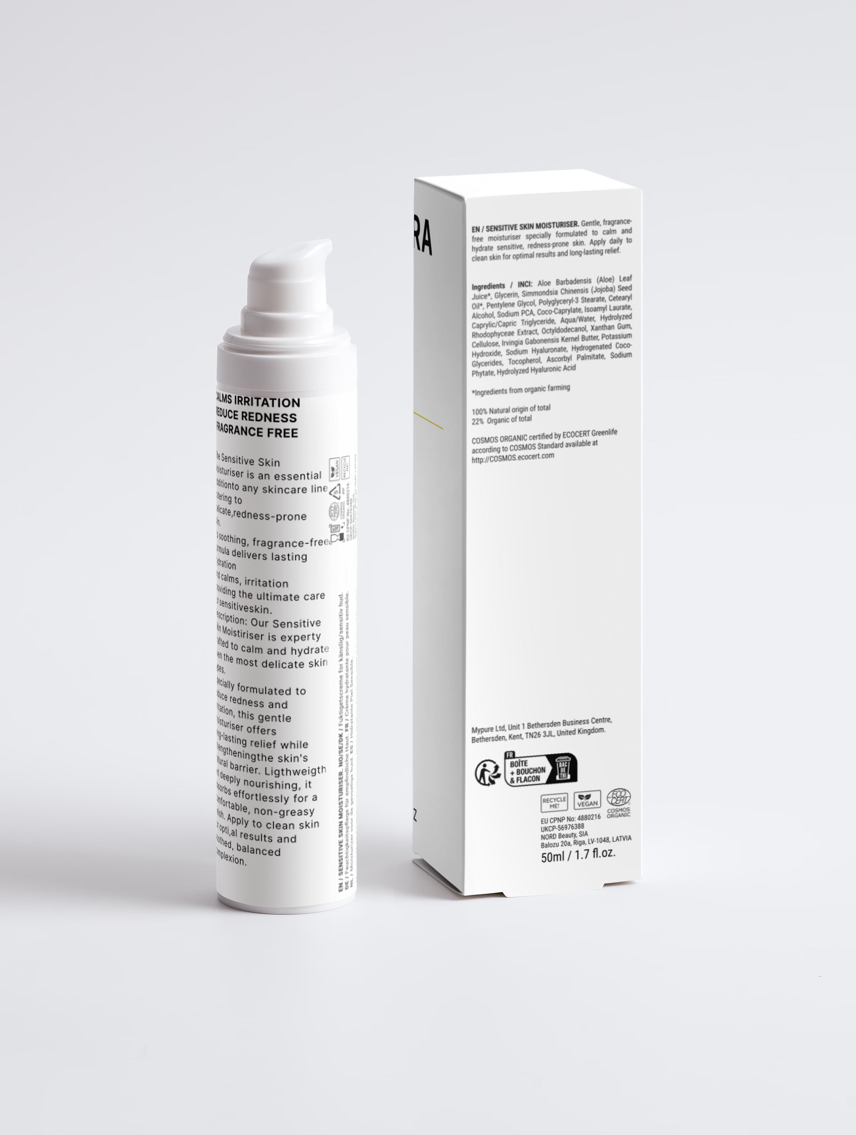Vaylora Sensitive Skin Moisturiser