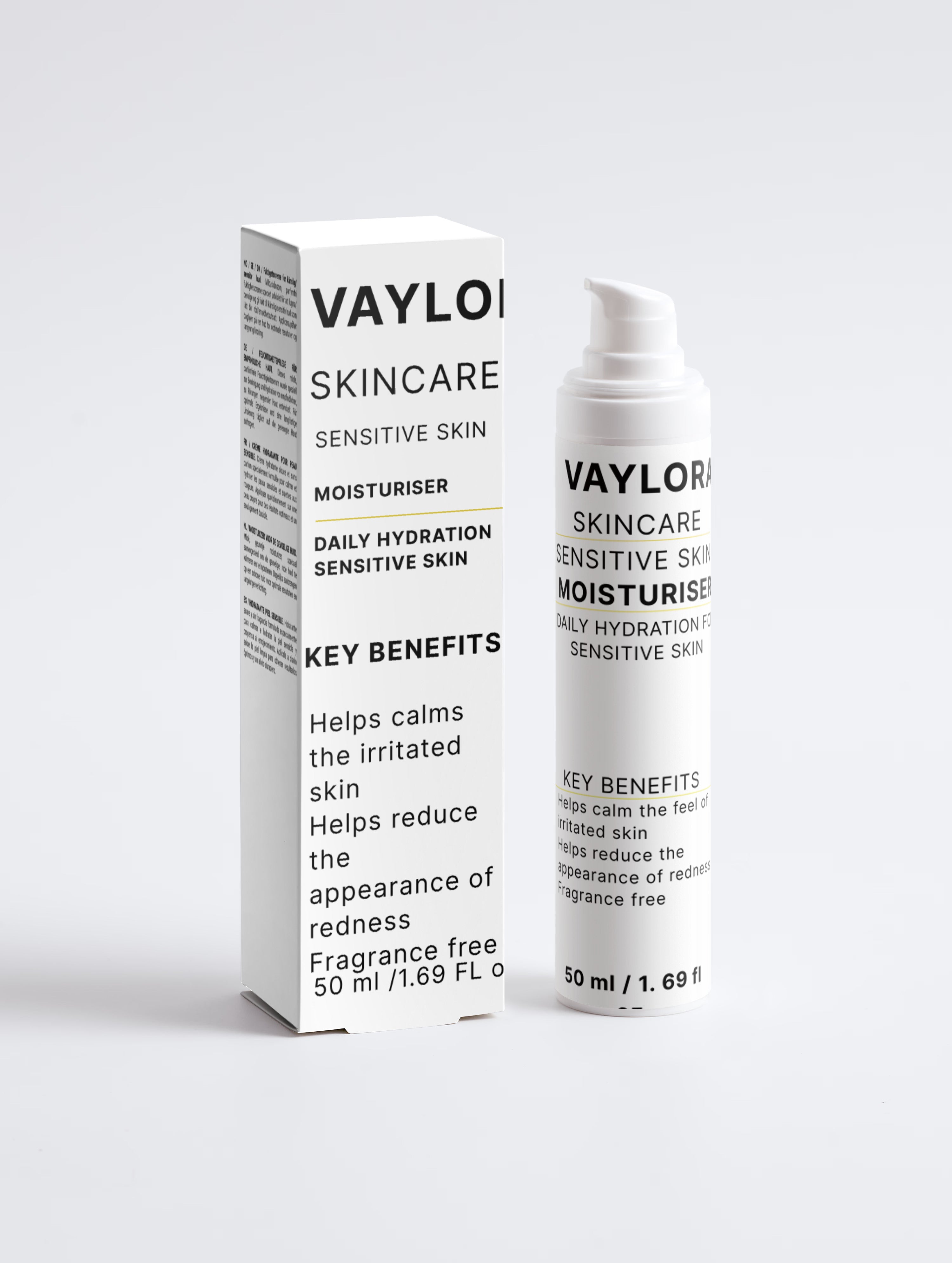 Vaylora Sensitive Skin Moisturiser