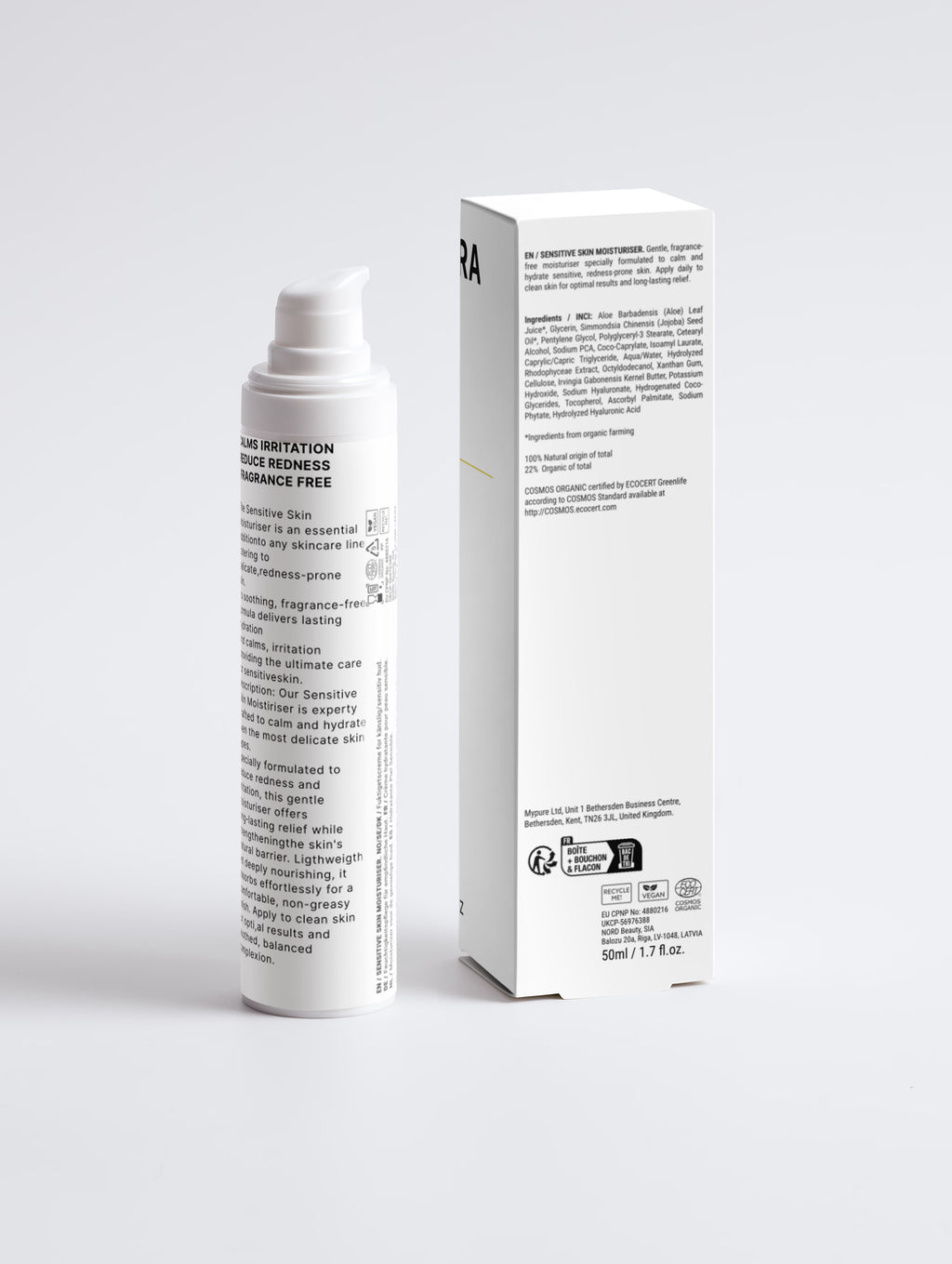 Vaylora Sensitive Skin Moisturiser